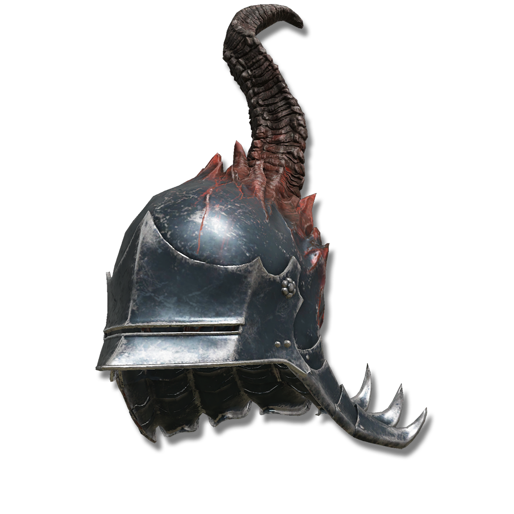 Casque de chevalier draconique (altéré)