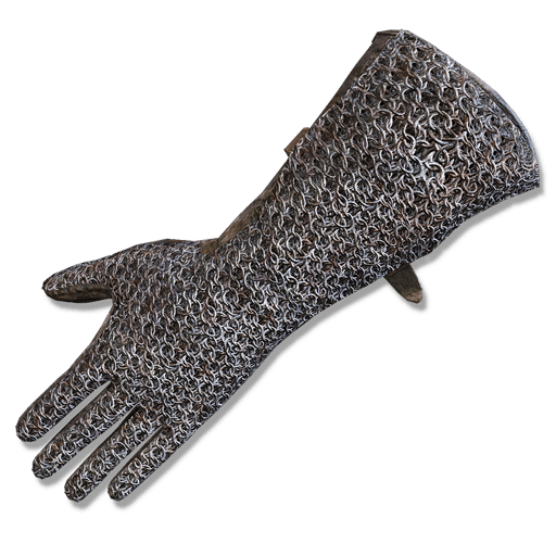 Gants élimés